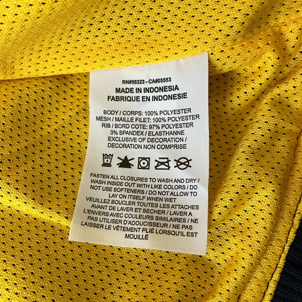 NWOT University of Michigan Nike On-Field Mens L Wolverine full zip jacket - Picture 15 of 15